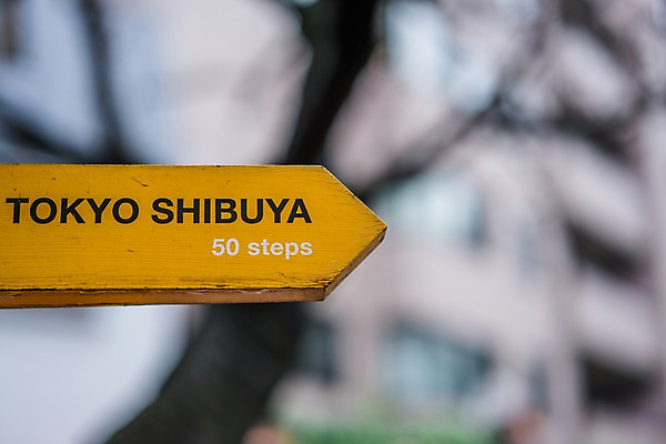 포토 JPG 주간 영어 사람없음 야외 아웃포커스 일본 표지판 도쿄 시부야 국내포토 자연요소 문자 아시아 알림판 촬영기법 파일형식