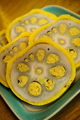 포토 JPG 접시 음식 사람없음 노란색 연근 일본음식 국내포토 식기 컬러 채소 파일형식