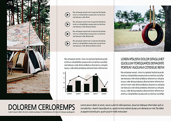 템플릿 편집 표지디자인 북디자인 출판디자인 내지 리플렛 여행 북커버 3단접지 그래프 텐트 팜플렛 사람없음 캠핑 그네 이미지템플릿 AI파일 레저 캠핑도구 파일형식 벡터