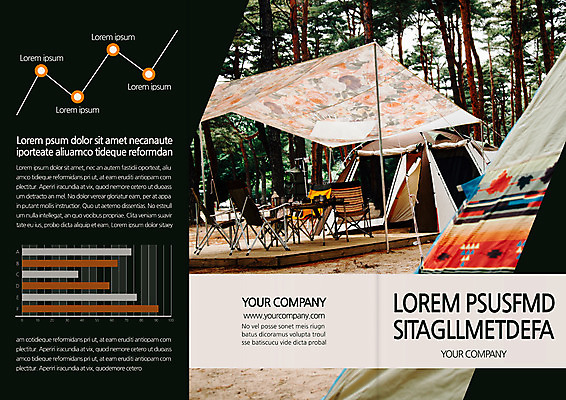 템플릿 편집 표지디자인 북디자인 출판디자인 표지 리플렛 여행 북커버 3단접지 그래프 텐트 팜플렛 사람없음 캠핑 이미지템플릿 AI파일 레저 캠핑도구 파일형식 벡터