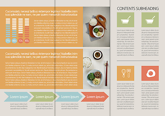 템플릿 편집 표지디자인 북디자인 출판디자인 내지 음식 리플렛 북커버 3단접지 밥 그래프 팜플렛 사람없음 나물 이미지템플릿 AI파일 채소 파일형식 벡터