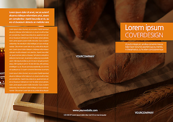 템플릿 편집 표지디자인 북디자인 출판디자인 표지 음식 리플렛 북커버 3단접지 팜플렛 사람없음 바게트 이미지템플릿 AI파일 빵 파일형식 벡터