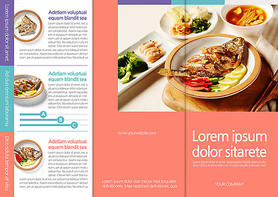 템플릿 편집 표지디자인 북디자인 출판디자인 표지 음식 리플렛 북커버 3단접지 그래프 팜플렛 사람없음 생선요리 이미지템플릿 AI파일 어류 파일형식 벡터