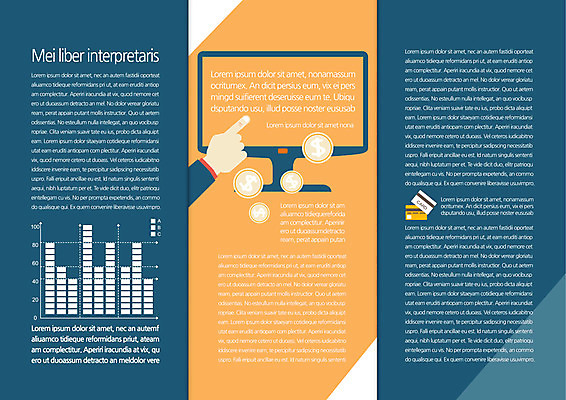 템플릿 편집 표지디자인 북디자인 손 출판디자인 내지 리플렛 북커버 비즈니스 3단접지 그래프 한손 한명 팜플렛 신체부위 컴퓨터 터치 가리킴 이미지템플릿 AI파일 1 사람 손짓 전자제품 파일형식 벡터