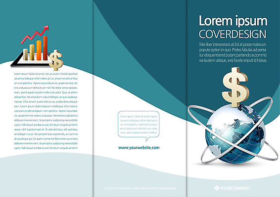 템플릿 편집 표지디자인 북디자인 출판디자인 표지 리플렛 북커버 비즈니스 3단접지 그래프 팜플렛 사람없음 지구본 달러 이미지템플릿 AI파일 돈 파일형식 벡터