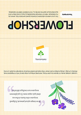 템플릿 편집 표지디자인 북디자인 영어 출판디자인 표지 꽃 리플렛 북커버 3단접지 팜플렛 사람없음 꽃집 체크무늬 테이프 이미지템플릿 AI파일 식물 문자 무늬 문구용품 상점 파일형식 벡터