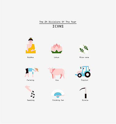 아이콘 계절 남자 떡 연꽃 씨앗 한명 성인 여름 세트 농사 부채 소 농부 절기 부처 트랙터 입하 낫 망종 소만 2D아이콘 AI파일 식물 직업 1 꽃 농업 불교 포유류 사람 농기계 특수차량 파일형식 벡터