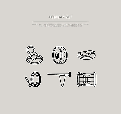 아이콘 사람없음 세트 사물놀이 라인아이콘 북 송편 장구 징 상모 2D아이콘 AI파일 타악기 떡 국악기 전통놀이 전통공연 파일형식 벡터