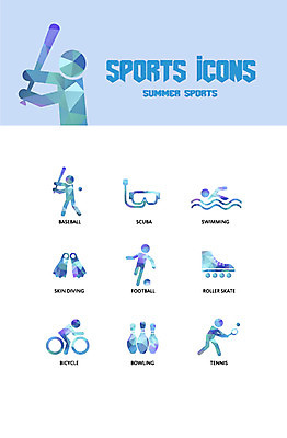 아이콘 계절 스포츠 축구공 사람모양 사람없음 여름 세트 자전거 축구 수영 야구 테니스 야구방망이 테니스라켓 볼링핀 테니스공 오리발 하계스포츠 야구공 스포츠아이콘 롤러스케이트화 스킨스쿠버용품 스킨스쿠버장비 지오메트릭 2D아이콘 AI파일 모양 스포츠용품 공 축구용품 구기 바이크 야구용품 수상스포츠 라켓 테니스용품 롤러블레이드 볼링용품 파일형식 벡터