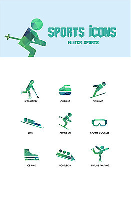 아이콘 스포츠 겨울 사람모양 사람없음 세트 피겨스케이팅 아이스하키 스포츠아이콘 스키점프 루지 봅슬레이 스키고글 아이스스케이트 알파인스키 컬링 컬링스톤 지오메트릭 2D아이콘 AI파일 모양 계절 스포츠용품 스키 겨울스포츠 스케이팅 하키 파일형식 벡터