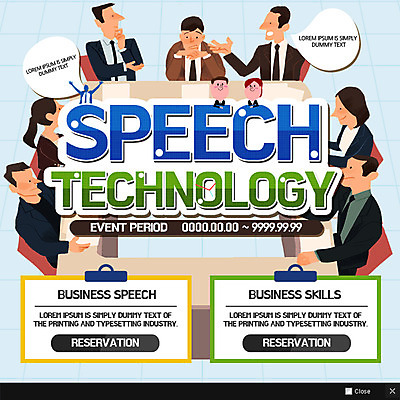 PSD 템플릿 여자 남자 웹템플릿 비즈니스 회의 팝업 이벤트팝업 웹팝업 여러명 성인 회의실 스피치 이미지템플릿 다수 사람 파일형식