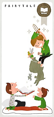 PSD 여자 교육 남자 어린이 일러스트 베개 동화 요정 여러명 책 이불 칼 프레임일러스트 피터팬 국내일러스트 다수 침구 프레임 사람 파일형식