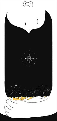 PSD 일러스트 안기 상상 밤하늘 상상일러스트 한명 사람 희망 국내일러스트 1 감정 모션 하늘 야간 파일형식