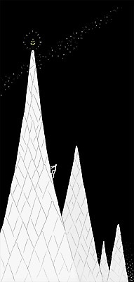 PSD 일러스트 상상 산 상상일러스트 한명 사람 새싹 희망 등산 정상 국내일러스트 식물 1 감정 트래킹 파일형식