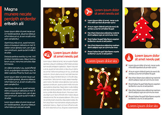 템플릿 편집 표지디자인 북디자인 출판디자인 리본 내지 리플렛 크리스마스 북커버 팜플렛 사람없음 장식 지팡이사탕 이미지템플릿 AI파일 기념일 사탕 파일형식 벡터