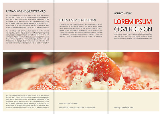 템플릿 편집 표지디자인 북디자인 출판디자인 표지 음식 리플렛 북커버 3단접지 딸기 팜플렛 사람없음 와플 이미지템플릿 AI파일 과일 디저트 파일형식 벡터