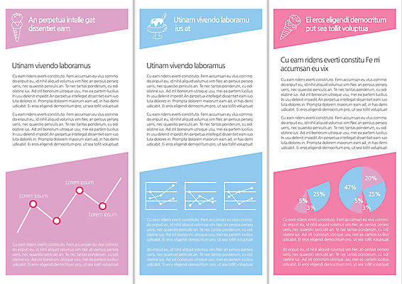 템플릿 편집 표지디자인 북디자인 출판디자인 내지 리플렛 북커버 3단접지 그래프 아이스크림 팜플렛 사람없음 이미지템플릿 AI파일 디저트 파일형식 벡터