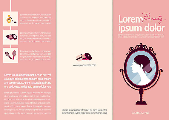 템플릿 편집 표지디자인 북디자인 출판디자인 표지 실루엣 리플렛 북커버 3단접지 팜플렛 사람없음 뷰티 화장품 거울 향수 브러쉬빗 이미지템플릿 AI파일 촬영기법 파일형식 벡터