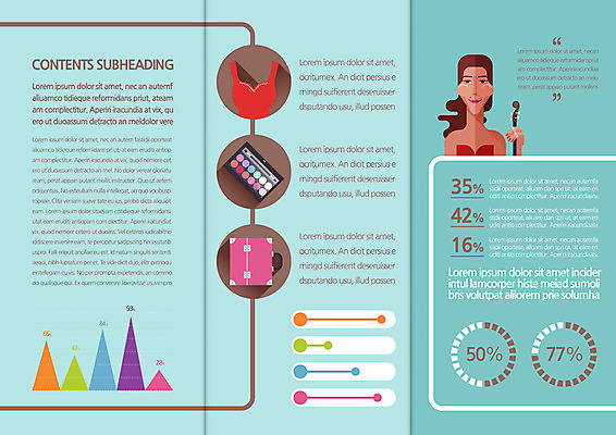 템플릿 편집 표지디자인 북디자인 출판디자인 여자 내지 리플렛 북커버 3단접지 그래프 한명 팜플렛 상반신 성인 앞모습 뷰티 아이섀도 메이크업박스 이미지템플릿 AI파일 1 뷰포인트 사람 상자 화장품 파일형식 벡터