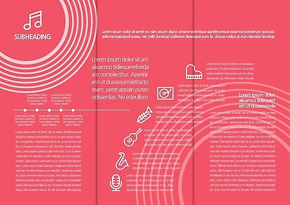 템플릿 편집 표지디자인 북디자인 출판디자인 내지 악기 리플렛 북커버 음표 3단접지 팜플렛 취미 사람없음 건반 피아노 색소폰 마이크 트럼펫 이미지템플릿 AI파일 기호 음악 음향기기 건반악기 목관악기 금관악기 파일형식 벡터