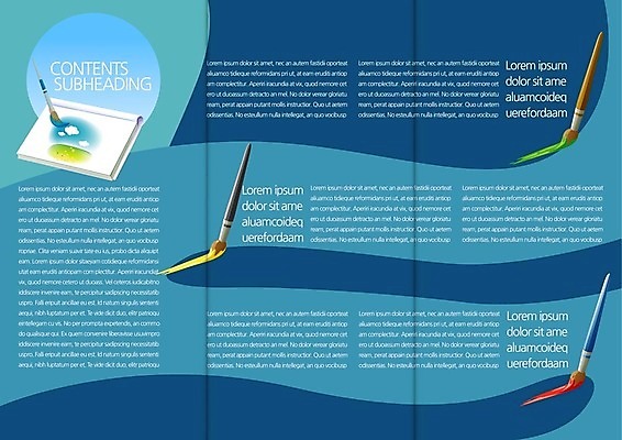 템플릿 편집 표지디자인 북디자인 출판디자인 내지 리플렛 북커버 3단접지 팜플렛 취미 사람없음 물감 붓 스케치북 그림 이미지템플릿 AI파일 학용품 미술도구 파일형식 벡터