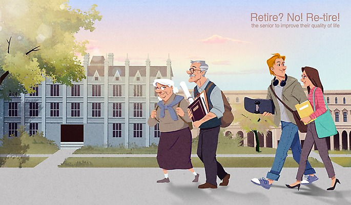 주간 PSD 나무 여자 노년 남자 여유 가방 일러스트 함께함 여러명 성인 야외 건물 책 실버라이프 노부부 목표 즐거움 대학교 안경낌 국내일러스트 자연요소 식물 라이프스타일 건축물 부부 잡화 감정 안경 다수 컨셉 학교 사람 파일형식