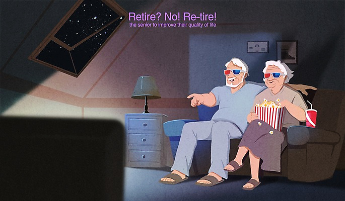 PSD 여자 노년 남자 행복 여유 액자 일러스트 창문 함께함 실내 두명 실버라이프 소파 노부부 다정 스탠드 즐거움 서랍장 팝콘 3D안경 영화감상 집콕 홈시네마 국내일러스트 라이프스타일 부부 감정 안경 가구 컨셉 의자 조명 사람 성인 내부 감상 영화 신조어 파일형식 앳홈라이프