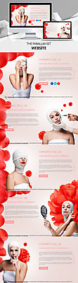 PSD 외국인 템플릿 여자 꽃잎 웹템플릿 의학 사이트템플릿 주사기 여러명 성인 치료 뷰티 홈페이지 홈페이지시안 성형수술 손거울 붕대 시차스크롤 반응형 패럴렉스 이미지템플릿 꽃 다수 의료기기 사람 인종 거울 수술 파일형식