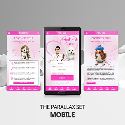 PSD 외국인 템플릿 여자 웹템플릿 의학 모바일 한명 치료 모바일템플릿 모바일웹 수의사 반려 시차스크롤 반응형 패럴렉스 이미지템플릿 1 사람 인종 의사 파일형식