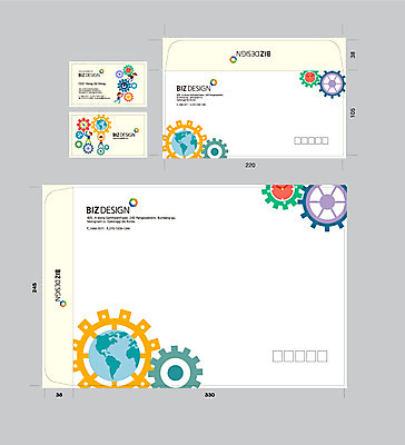 템플릿 지구 비즈니스 명함 서류봉투 편지봉투 사람없음 세트 톱니바퀴 패키지 봉투템플릿 우편봉투 비즈디자인 봉투디자인 이미지템플릿 AI파일 봉투 편지 우편물 파일형식 벡터