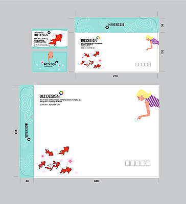 템플릿 여자 여러마리 명함 서류봉투 편지봉투 한명 상반신 옆모습 세트 금붕어 패키지 봉투템플릿 우편봉투 비즈디자인 봉투디자인 이미지템플릿 AI파일 1 뷰포인트 다수 봉투 어류 사람 편지 우편물 파일형식 벡터