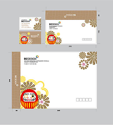 템플릿 꽃무늬 명함 서류봉투 편지봉투 사람없음 세트 일본 패키지 다루마 봉투템플릿 우편봉투 비즈디자인 봉투디자인 이미지템플릿 AI파일 꽃 아시아 무늬 봉투 편지 우편물 일본전통 파일형식 벡터