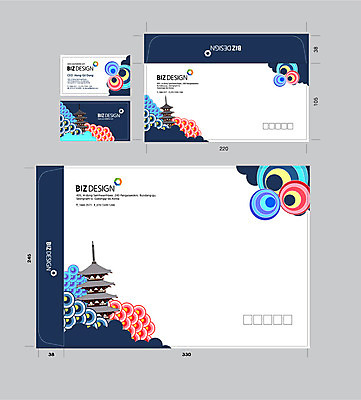 템플릿 문양 무늬 명함 서류봉투 편지봉투 사람없음 세트 컬러풀 탑 패키지 봉투템플릿 우편봉투 비즈디자인 봉투디자인 이미지템플릿 AI파일 건축물 컬러 봉투 편지 우편물 파일형식 벡터