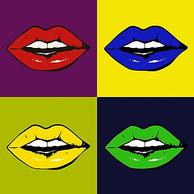 PSD 일러스트 사람 신체부위 입 치아 입술 팝아트 국내일러스트 소화기관 그림 파일형식