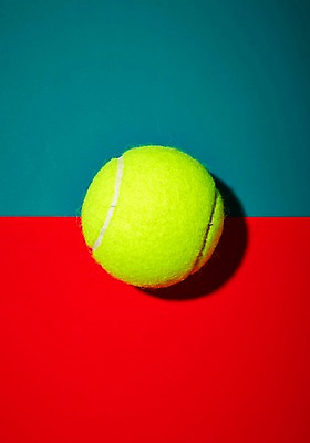 포토 JPG 스포츠용품 공 사람없음 빨간색 한개 테니스공 팝아트 청록색 국내포토 1 스포츠 컬러 테니스용품 오브젝트 그림 파일형식