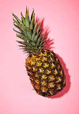 포토 JPG 음식 분홍색 과일 사람없음 한개 파인애플 팝아트 국내포토 1 컬러 열대과일 그림 파일형식