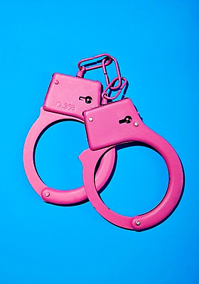 포토 JPG 분홍색 하늘색 사람없음 한개 수갑 팝아트 국내포토 1 컬러 파란색 그림 파일형식