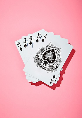 포토 JPG 분홍색 사람없음 놀이용품 트럼프 팝아트 여러장 스페이드 국내포토 컬러 다수 오브젝트 그림 파일형식