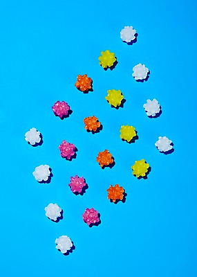 포토 JPG 음식 하늘색 디저트 사탕 사람없음 여러개 팝아트 별사탕 국내포토 다수 파란색 그림 파일형식