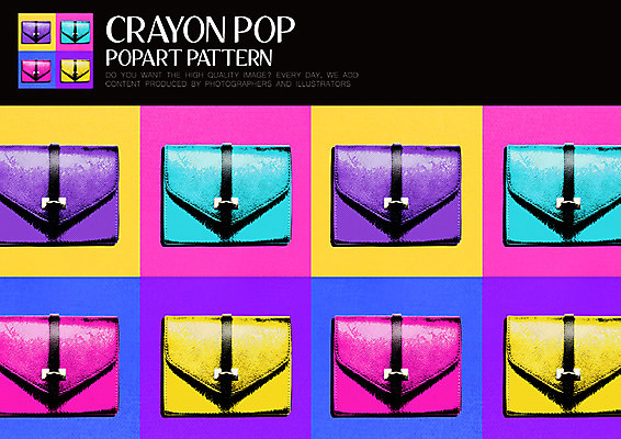 PSD 잡화 ZIP 패턴 가방 일러스트 사람없음 핸드백 팝아트 키치 국내일러스트 컨셉 무늬 그림 파일형식