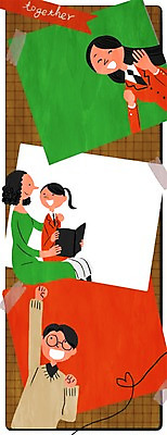 PSD 학생 여자 남자 교복 일러스트 청소년 여러명 성인 책 독서 손들기 학부모 국내일러스트 옷 다수 모션 사람 부모 파일형식