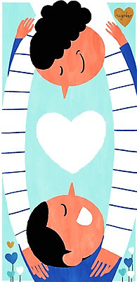 PSD 학생 여자 남자 일러스트 청소년 성인 두명 하트 보호 학부모 국내일러스트 모양 컨셉 사람 부모 파일형식