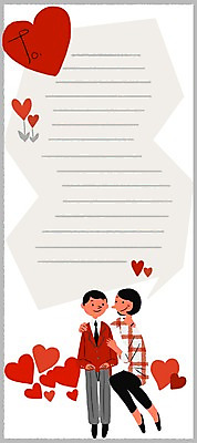 PSD 학생 여자 남자 교복 일러스트 청소년 성인 두명 책 편지지 학부모 하트모형 국내일러스트 옷 사람 부모 모형 편지 파일형식