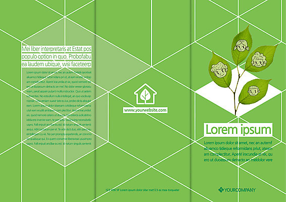 템플릿 편집 표지디자인 북디자인 출판디자인 표지 리플렛 북커버 3단접지 나뭇잎 팜플렛 사람없음 이미지템플릿 AI파일 잎 파일형식 벡터