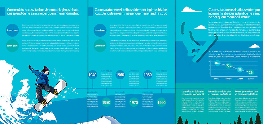 전신 템플릿 편집 표지디자인 북디자인 출판디자인 남자 내지 리플렛 겨울 북커버 3단접지 그래프 한명 팜플렛 취미 앞모습 눈 스노우보드 연혁 이미지템플릿 AI파일 자연요소 1 계절 뷰포인트 날씨 사람 보드_스포츠 파일형식 벡터