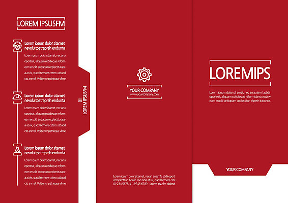 템플릿 편집 표지디자인 북디자인 출판디자인 표지 리플렛 북커버 3단접지 팜플렛 취미 사람없음 빨간색 톱니바퀴 이미지템플릿 AI파일 컬러 파일형식 벡터