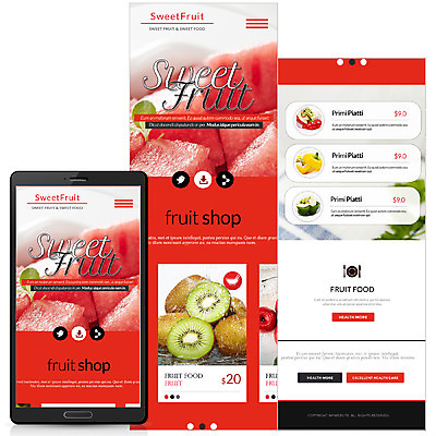 PSD 템플릿 음식 웹템플릿 과일 모바일 수박 키위 사람없음 모바일템플릿 모바일웹 이미지템플릿 파일형식