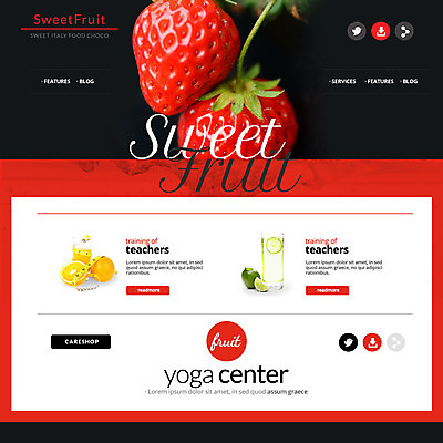 PSD 템플릿 음식 웹템플릿 오렌지 과일 딸기 이벤트페이지 이벤트 사람없음 라임 이미지템플릿 페이지 파일형식