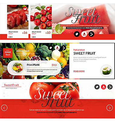PSD 템플릿 배너 음식 웹템플릿 토마토 오렌지 과일 딸기 수박 이벤트 사람없음 사과 레몬 참외 이벤트배너 웹배너 이미지템플릿 채소 파일형식