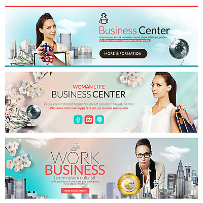PSD 외국인 템플릿 배너 여자 웹템플릿 지폐 비즈니스 이벤트 빌딩 20대 성인 세명 지구본 벚꽃 도시 비즈니스우먼 이벤트배너 웹배너 이미지템플릿 꽃 돈 사람 인종 청년 건물 직장인 파일형식